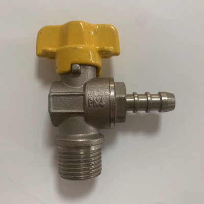 Válvula de agua de latón de buen pulido para jardín exterior