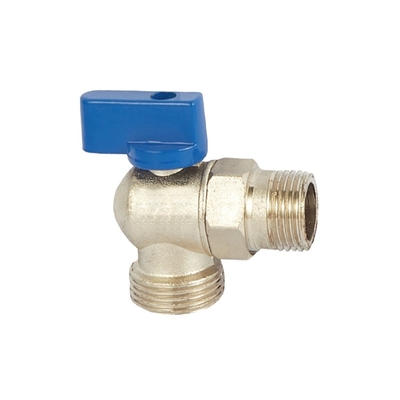 1/2 válvula de ángulo de agua de latón precio mayorista para la lavadora