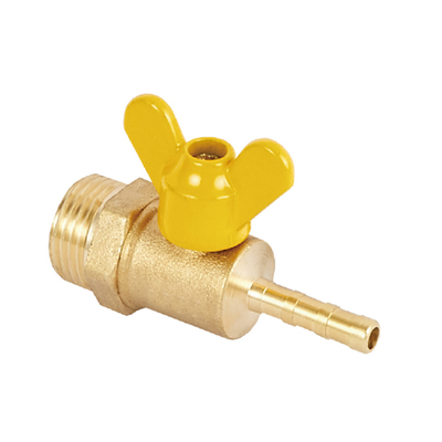 América del Norte conector de manguera de rosca masculina válvula de seguridad de gas