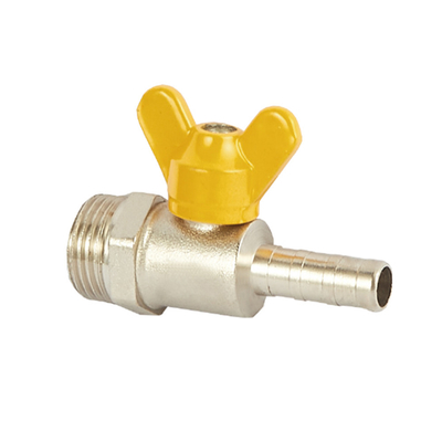 Válvula de gas de latón para calentadores de gas de conector de manguera Válvulas del mercado mexicano