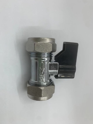 Válvula de NPT de alta presión de aceite de latón gas 1/2 pulgadas de mujer roscado de metal forjado válvula de gas de bola
