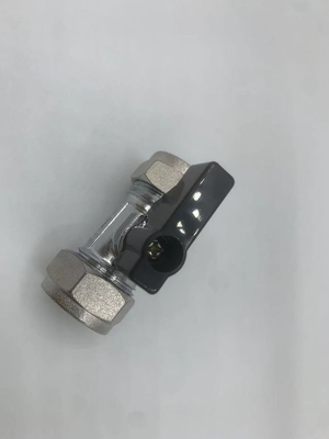 Válvula de NPT de alta presión de aceite de latón gas 1/2 pulgadas de mujer roscado de metal forjado válvula de gas de bola