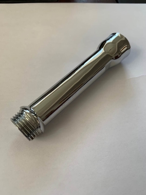 1/2*1/2 pulgadas de latón extensión ajuste cromado ajuste de hardware de latón válvula