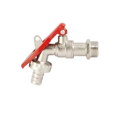 Grifo de agua de latón para lavadora cromado
