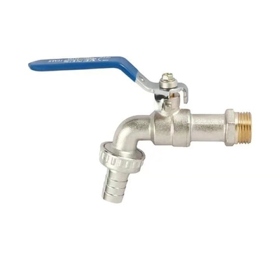 Grifo de agua de latón para lavadora cromado