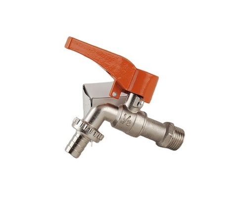 Pex Pipe Fitting Hidráulico de fuego montado en la pared bibcock oculto grifo de baño de la cuenca