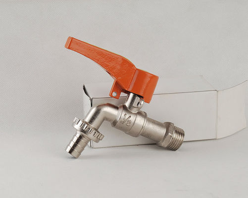 3/4 pulgadas bibcock grifo de jardín con grifo maestro de agua latón