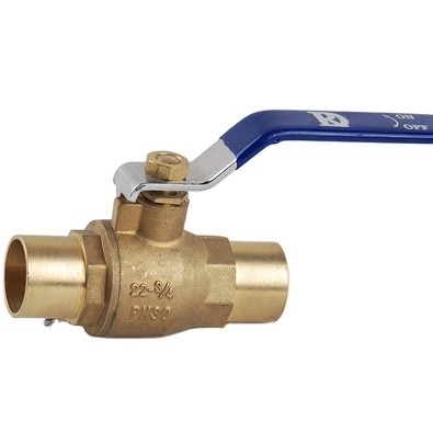 Vávula de bola atornillada manual de la vávula de bola de Heater Brass del agua del OEM 50m m