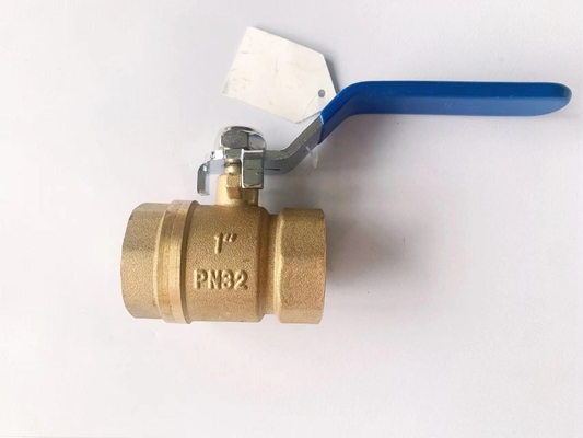 Grado CW610N vávula de bola de cobre amarillo de 3 pulgadas