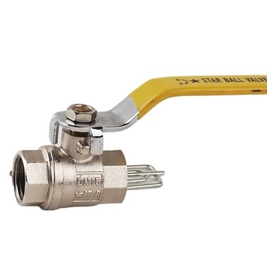 Salida anti de cobre amarillo de la vávula de bola del agua de Pool Max TIA Body Hico Ball Valve del regulador