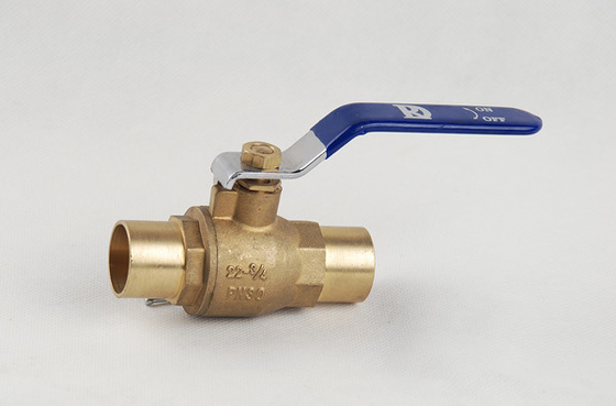 Salida anti de cobre amarillo de la vávula de bola del agua de Pool Max TIA Body Hico Ball Valve del regulador