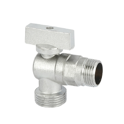 Válvulas de parada del ángulo de Chrome de la válvula de ángulo del grifo del hilo del NPT 3/8inch