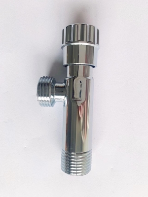 Válvulas de parada del ángulo de Chrome de la válvula de ángulo del grifo del hilo del NPT 3/8inch