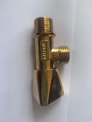 1/2Inch cromó la válvula de ángulo del servicio de la válvula de parada del ángulo del fregadero