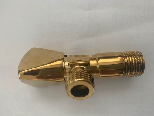1/2Inch cromó la válvula de ángulo del servicio de la válvula de parada del ángulo del fregadero