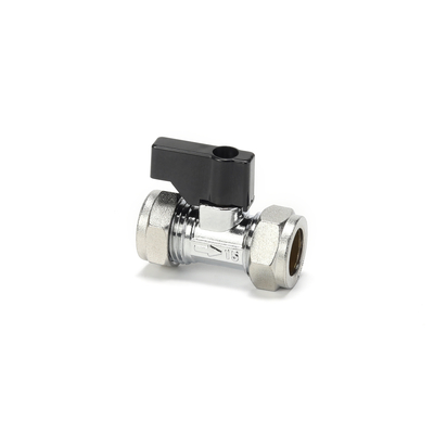 la válvula de gas manual doble de la válvula de gas de la mariposa de 12m m -108mm lleva la resistencia