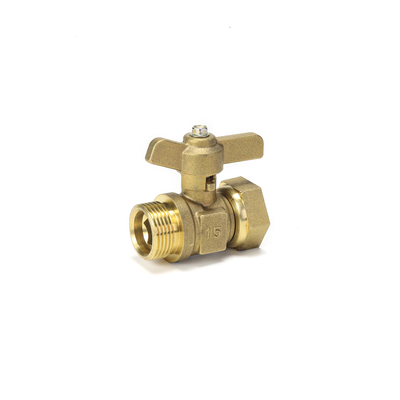 la válvula de gas manual doble de la válvula de gas de la mariposa de 12m m -108mm lleva la resistencia