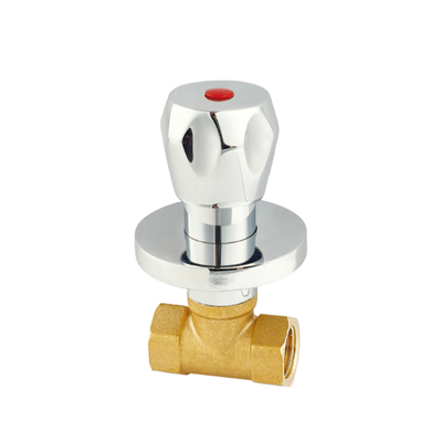 ODM apropiado rápido OBM del OEM de la válvula de parada de Mini Water Inlet Straight Brass