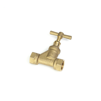 Válvula de control de cobre amarillo doble de Operated 1/2inch del piloto para el agua Heater Non Rusting