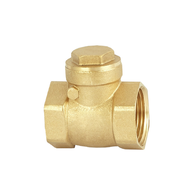 Válvula de control de cobre amarillo doble de Operated 1/2inch del piloto para el agua Heater Non Rusting
