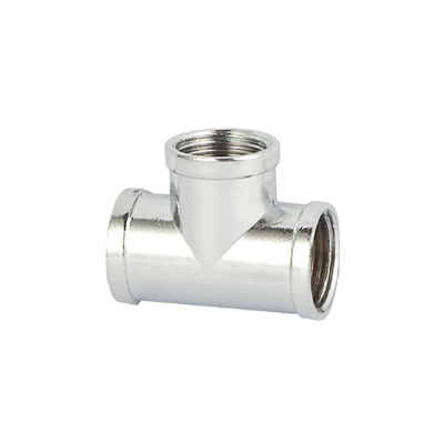 Barb Fittings de cobre amarillo durable 2 3 erosión de cobre amarillo del conector de 4 maneras resistente
