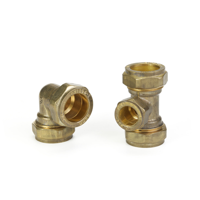 OEM 3/4 adentro. PAA X el 1/2 adentro. Acoplador de reducción de cobre amarillo de cobre amarillo de las instalaciones de tuberías del PAA no que aherrumbra