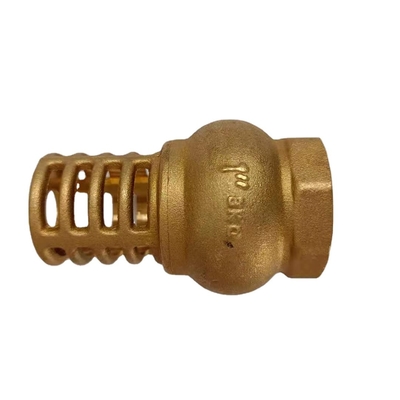 Válvula de cobre amarillo de cobre amarillo 3/4 del terraplén de la válvula de flotador del tabique hermético MNPT en 65gram