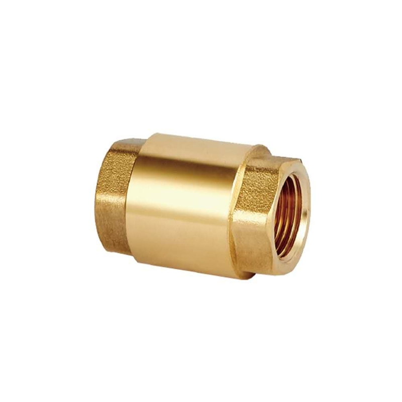Vertical antiusura de la manera del ODM uno válvula de control de cobre amarillo de 1 pulgada para el sistema de abastecimiento del agua