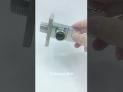 Válvula de ángulo de cobre amarillo