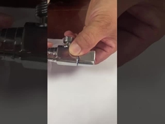 Válvula de esquina de latón de 200 psi para aplicaciones industriales